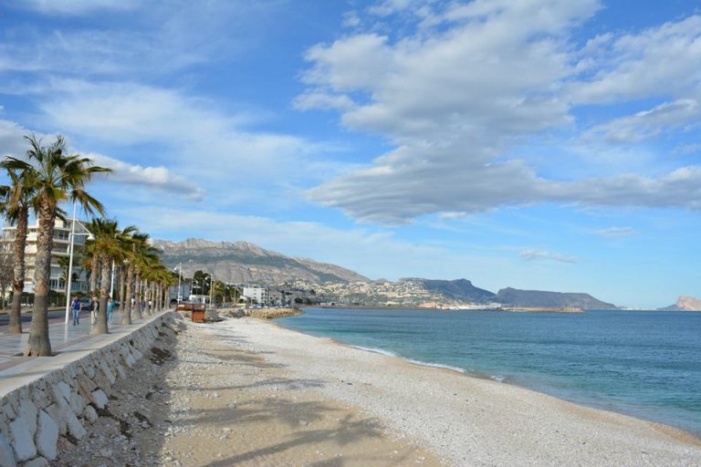 Playa de Cap Blanch en Altea
